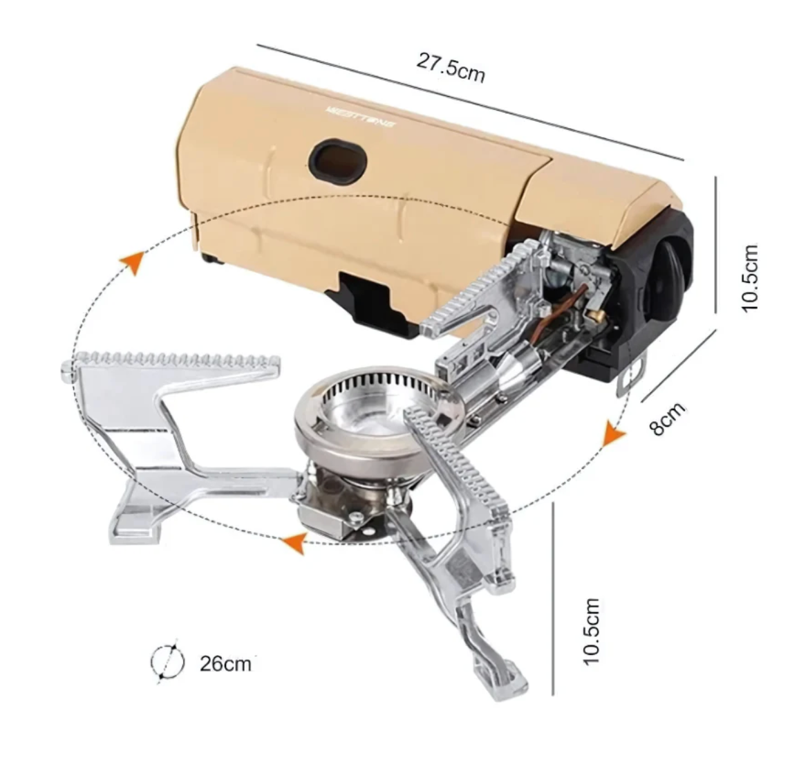 Réchaud De Camping Pliable